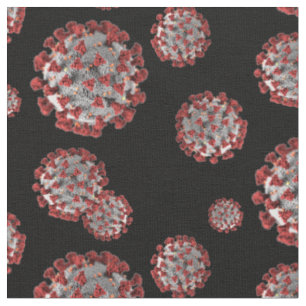 skarp patogen avtryck coronavirus sömlös mönste tyg