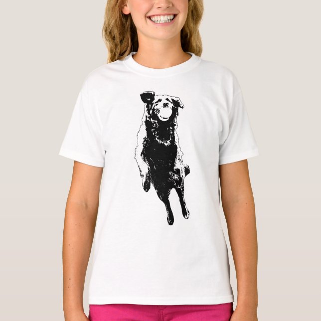 Skarp rörelsekontur t shirt (Framsida)