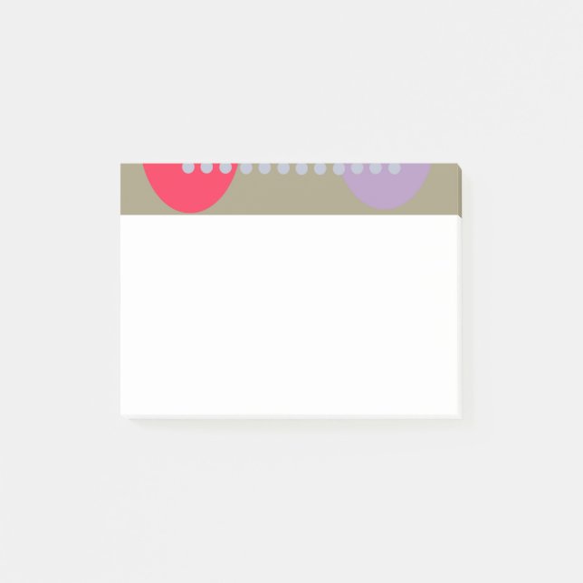 Skarpade ägg post-it block (Framsida)