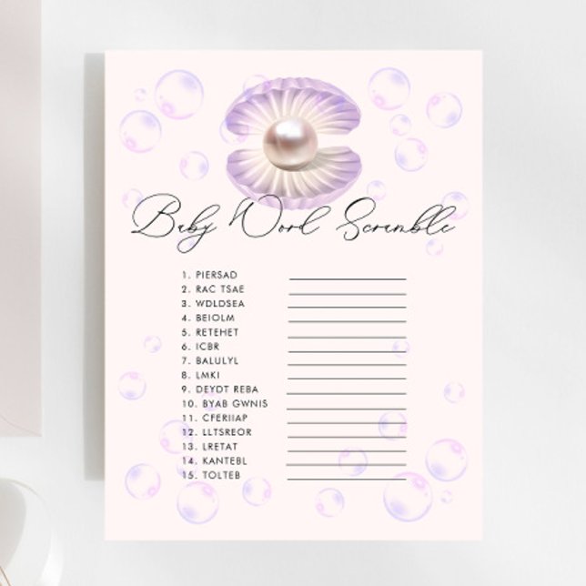 Skarpam för dammfärgning av lilla Pearl Baby Ord (Skapare uppladdad)