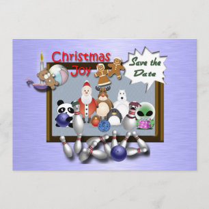 Skarpande jul Party Inbjudningar