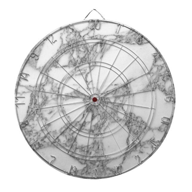 Skarpapp för anpassningsbar av vit marmorsten darttavla (Framsidan)