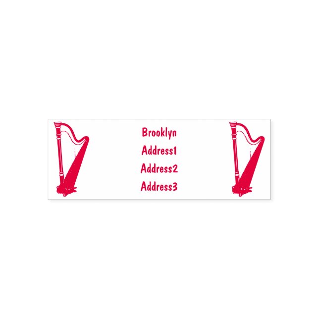 Skarpens tecknad illustration självfärgande stämpel (Design)