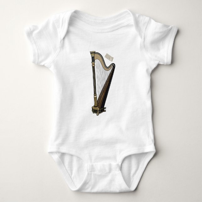 Skarpens tecknad illustration t shirt (Framsida)