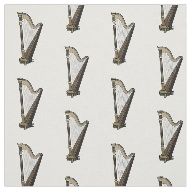 Skarpens tecknad illustration tyg (Provkarta)