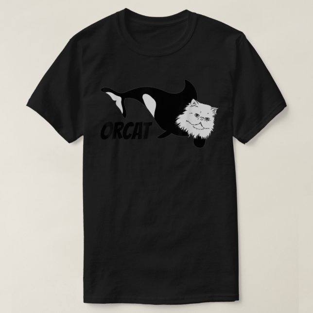 Skarpfiskkatt T Shirt (Design framsida)