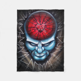 "Skarpt sinne" Fleecefilt