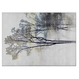 Skärpta Wintry Forest Glass