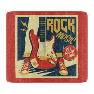 Skärptavla för Retro Rock musik