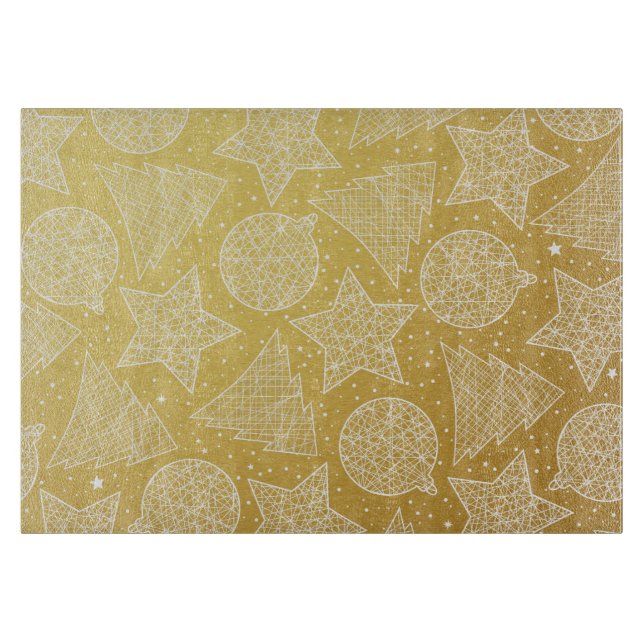 Skärstyrelsen för guld och Mönster vid jul (Framsidan)