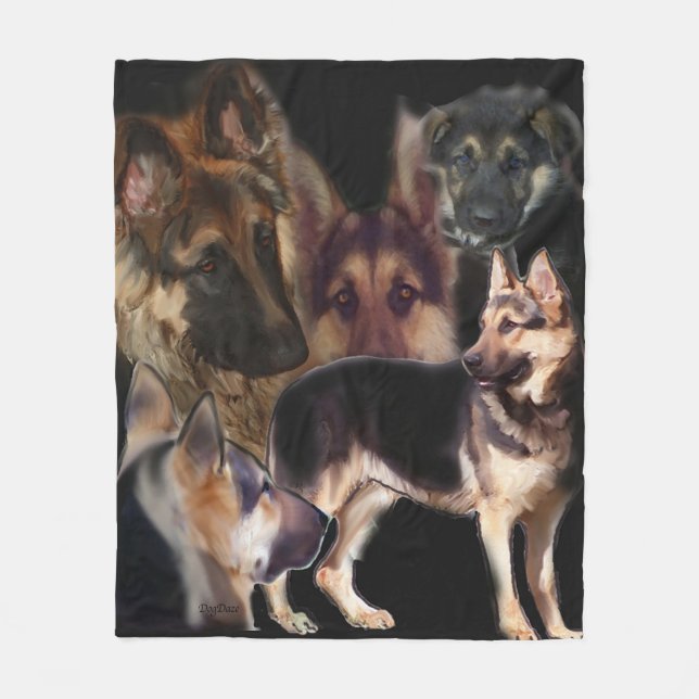 Skarvshövling Blanket Fleecefilt (Framsidan)