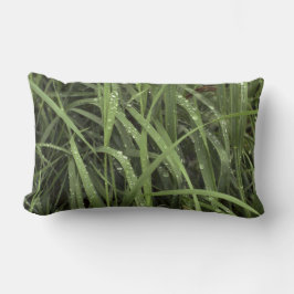 Skarvspån på gräs lumbarkudde