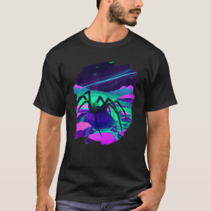 Skary Creepy Giant Mutant Spider Creatin Space T Shirt