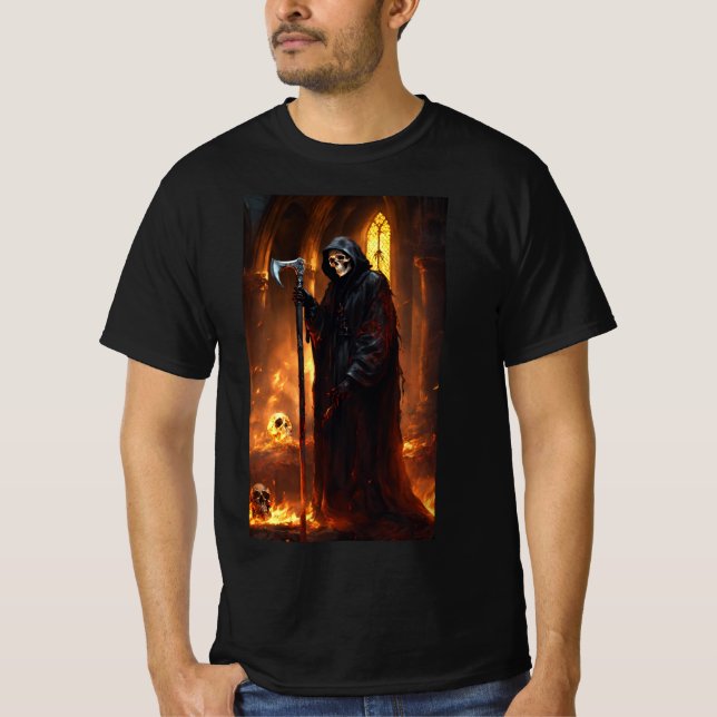 Skary död metall t-shirt (Framsida)