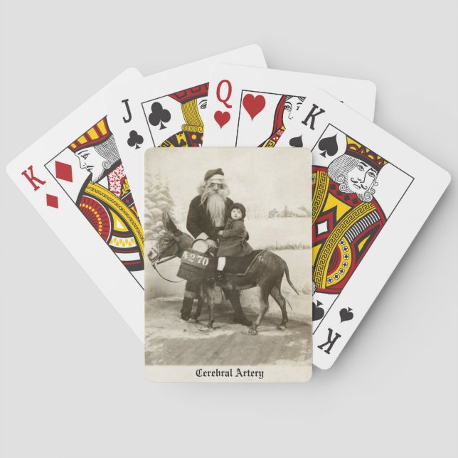 Skary Santa Spelkort (Baksidan)