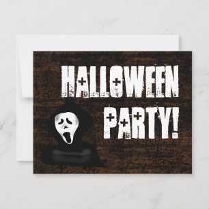 Skary Skräm Halloween fest-inbjudningar Inbjudningar