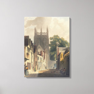 SkataLane, Oxford, illustration från 'Historen Canvastryck