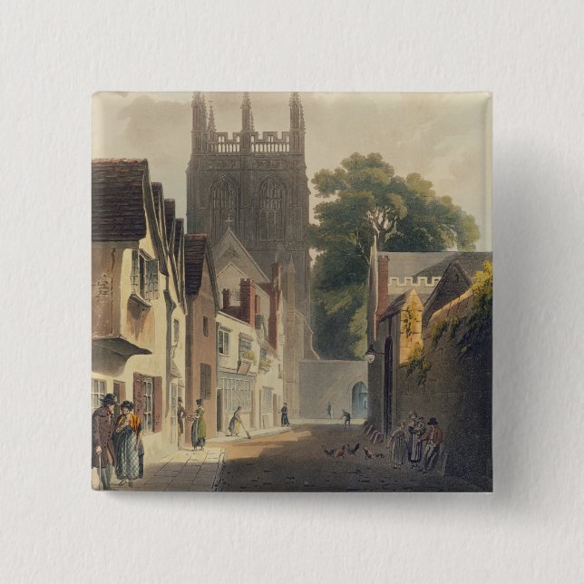 SkataLane, Oxford, illustration från 'Historen Knapp (Framsida)