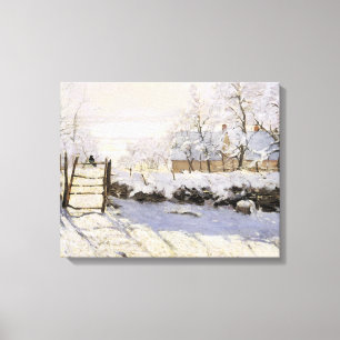Skatan av Monet Canvastryck