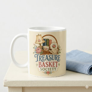 Skatbasketssällskapets Cottagecore Kaffemugg