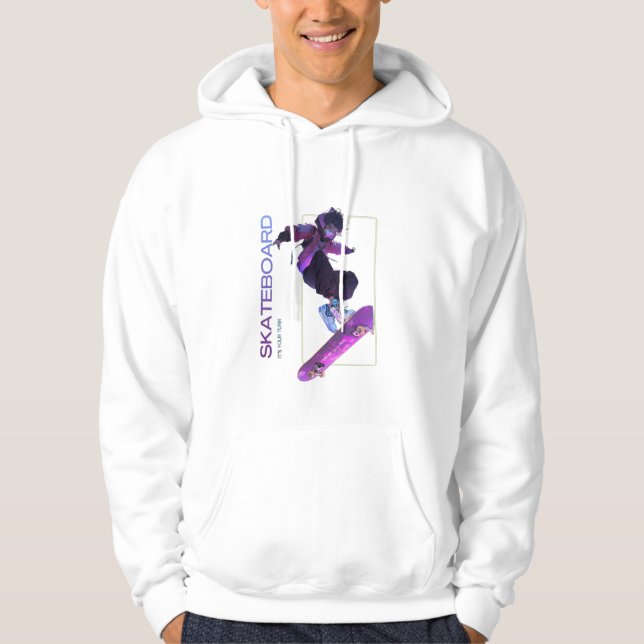 skatboard hoodies hoodie (Framsida)