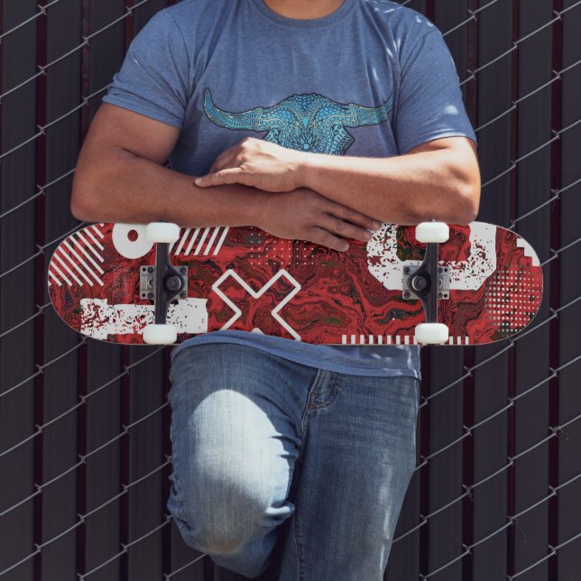 Skate 006 mini skateboard bräda 18,5 cm (Utomhus 3)