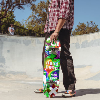 Skate 08 mini skateboard bräda 18,5 cm