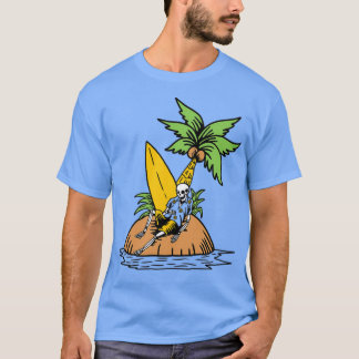 Skate And Surf On The StreetBoardBodyboardingSurfe T Shirt