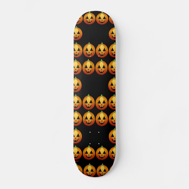 Skate Board Halloween Pumpkins (Framsida)