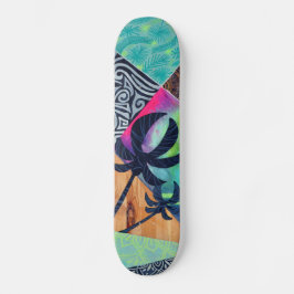 Skate board tropical