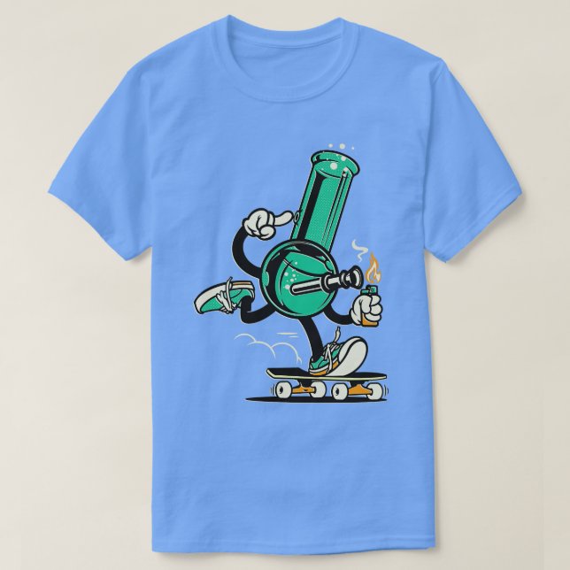 Skate Bong T Shirt (Design framsida)