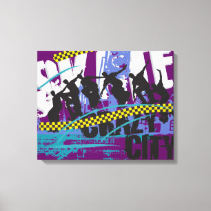 Skate City Canvastryck