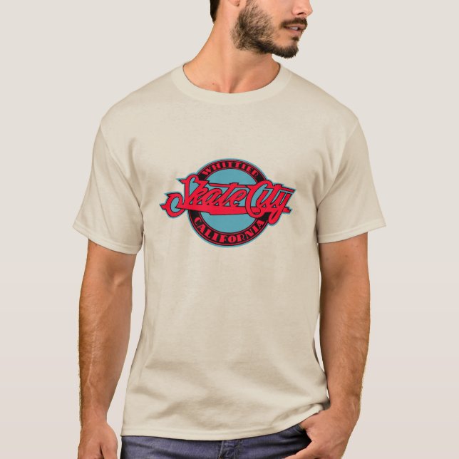 Skate City USA vintage retro T Shirt (Framsida)