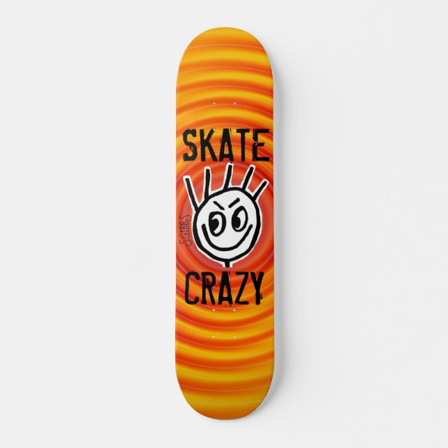 Skate Crazy, Stakeboard, Finny Skateboard (Framsida)