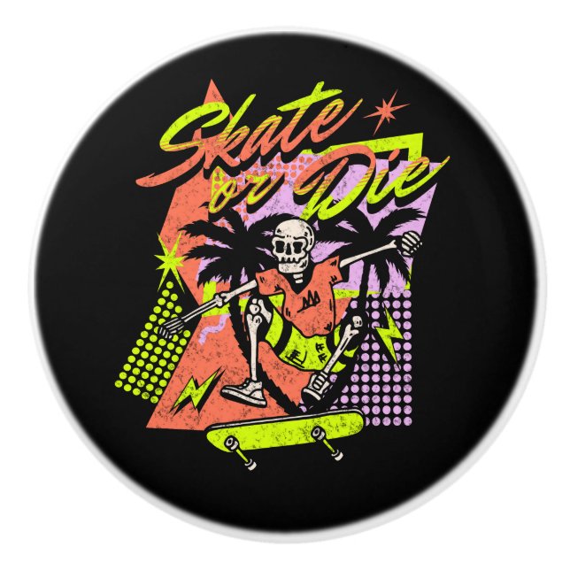 Skate eller Die Knopp (Framsidan)