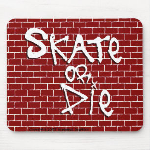 Skate eller Die Mousepad Musmatta