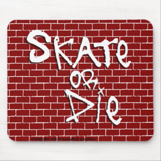 Skate eller Die Mousepad Musmatta