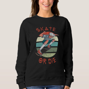 Skate eller die Skateboarder Boy T Shirt