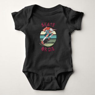 Skate eller die Skateboarder Boy T Shirt