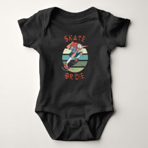 Skate eller die Skateboarder Boy T Shirt