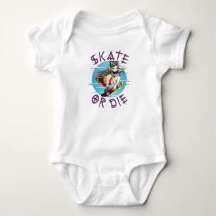 Skate eller die Skateboarder Girl T Shirt