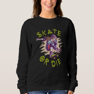 Skate eller die Skateboarder Girl T Shirt