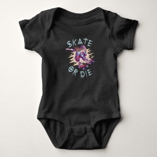 Skate eller dö Skateboard tjej T Shirt