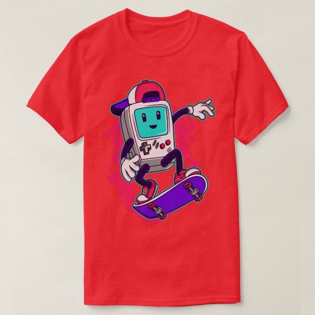 SKATE GAMER T SHIRT (Design framsida)