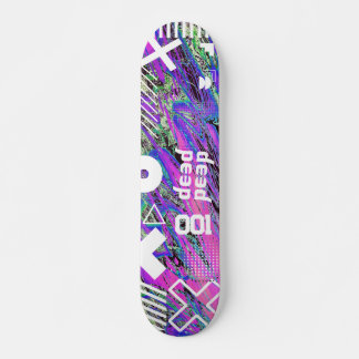 Skate Girl 007 Mini Skateboard Bräda 18,5 Cm