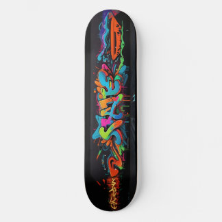 Skate graffiti 1 mini skateboard bräda 18,5 cm