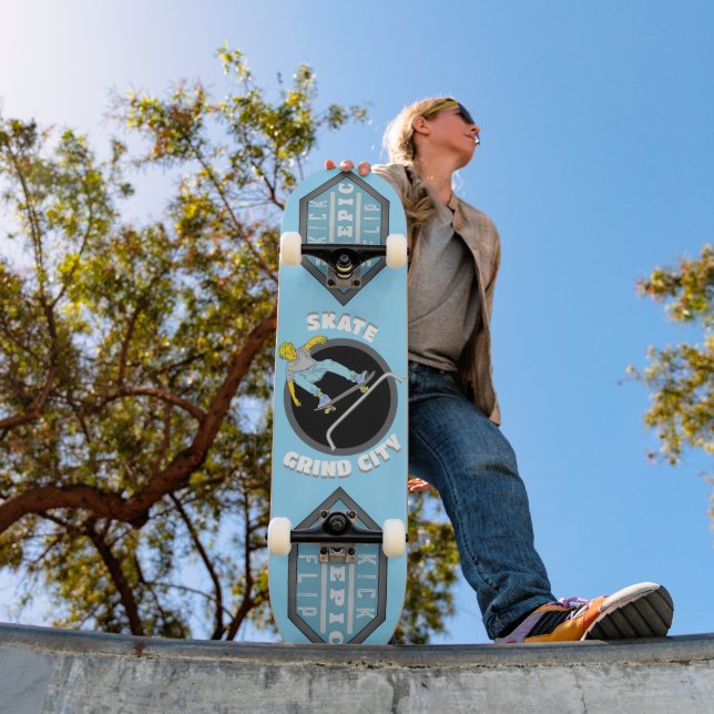 Skate Grind City Skateboard (Utomhus 1)