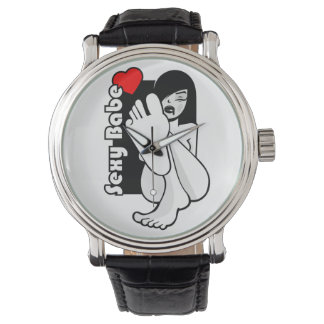 Skate, illustration, astronaut, vektor, skateboard armbandsur