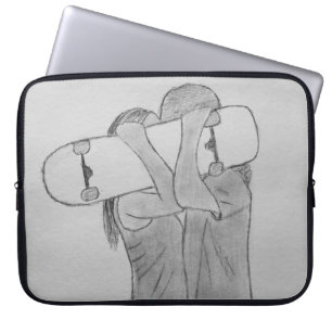 Skate Kärlek Laptop Fodral