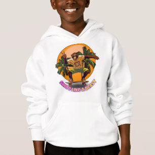 Skate Like a Beast Cool Apa Skateboarddesign T Shirt